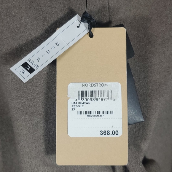 Halogen Wool Blend Wrap Coat NWT - Picture 14 of 14